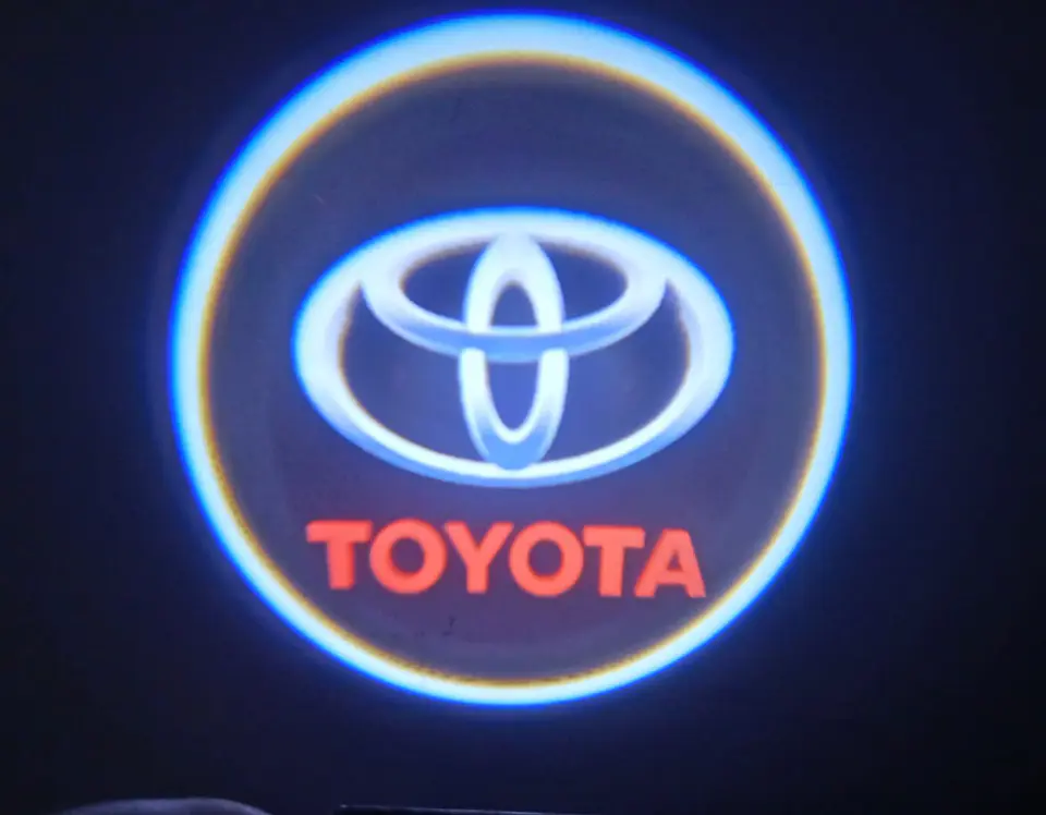 X2 luces LED cortesía puertas (a batería triple A) - Toyota 1
