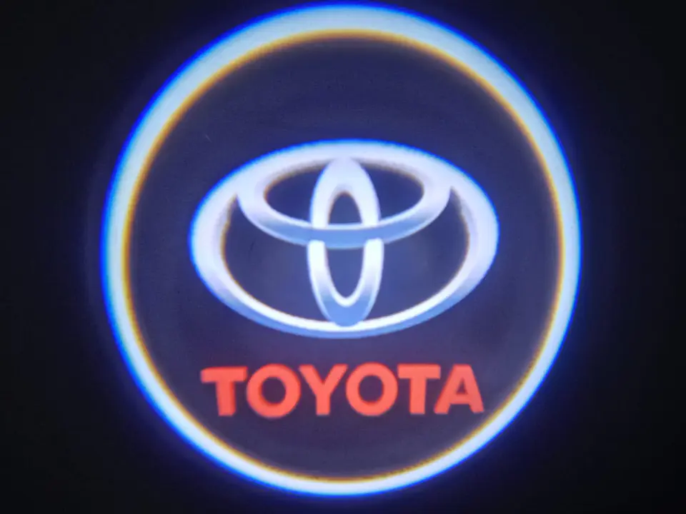 X2 luces LED cortesía puertas (a batería triple A) - Toyota 2