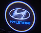 X2 luces LED cortesía puertas (a batería triple A) - Hyundai - Miniatura 2