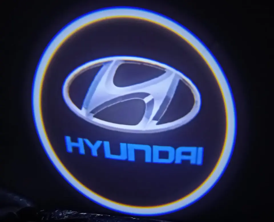 X2 luces LED cortesía puertas (a batería triple A) - Hyundai 2
