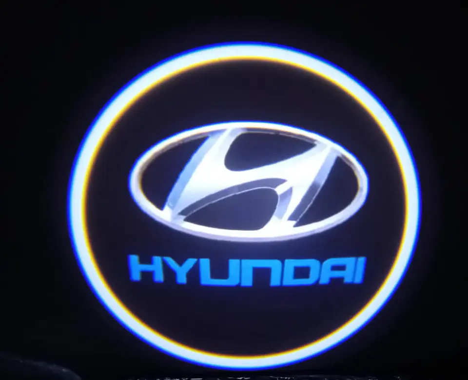 X2 luces LED cortesía puertas (a batería triple A) - Hyundai 3