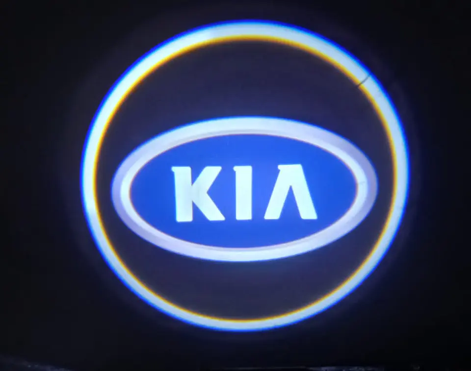 X2 luces LED cortesía puertas (a batería triple A) - Kia 4