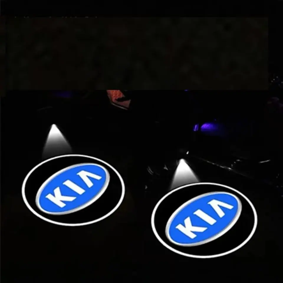 X2 luces LED cortesía puertas (a batería triple A) - Kia 5