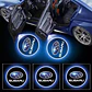 X2 luces LED cortesía puertas - a bateria Subaru - thumbnail 1