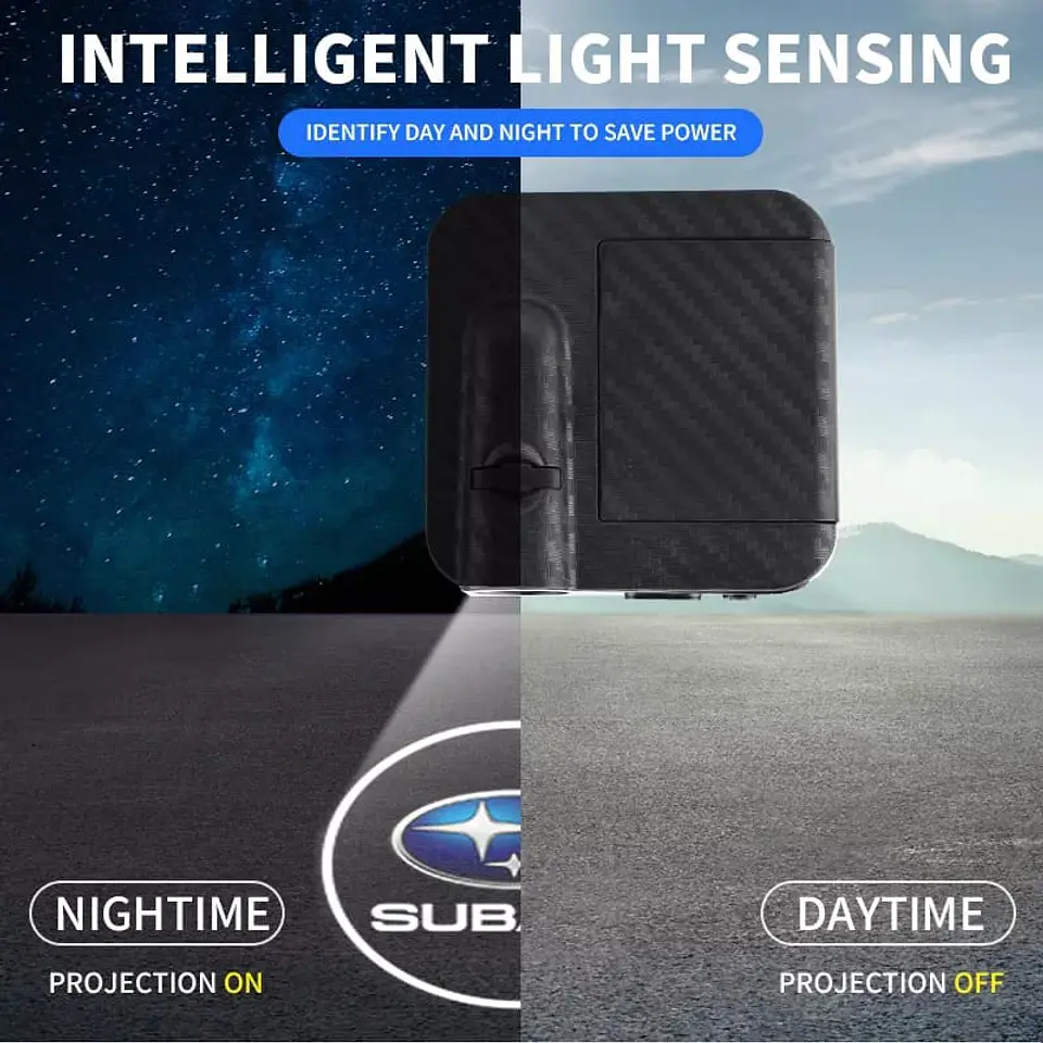 X2 luces LED cortesía puertas - a bateria Subaru 2