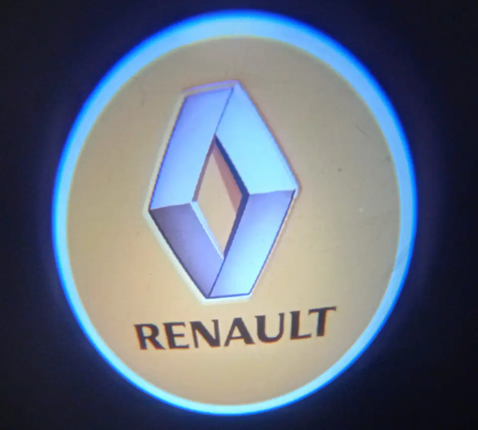 X2 luces LED cortesía puertas (a batería triple A) - Renault 3