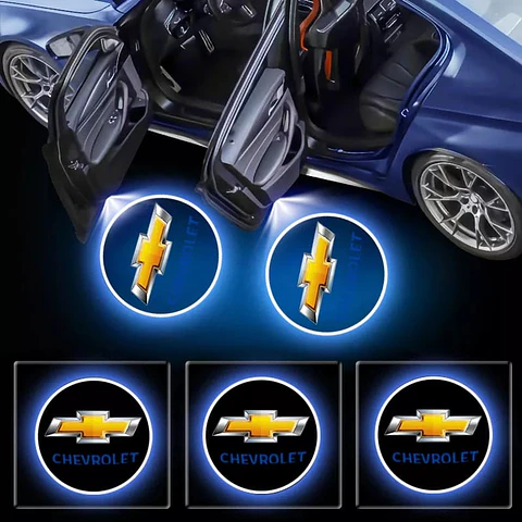 X2 luces LED cortesía puertas - a bateria Chevrolet