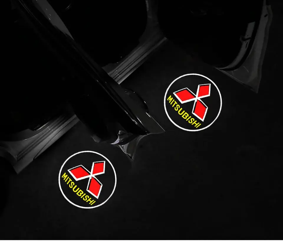 X2 luces LED cortesía puertas - a bateria Mitsubishi 5