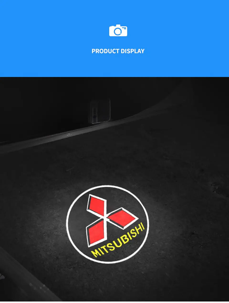 X2 luces LED cortesía puertas - a bateria Mitsubishi 6