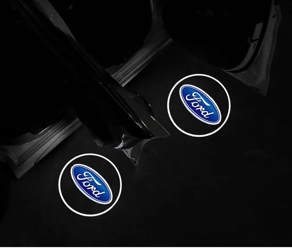 X2 luces LED cortesía puertas (a batería triple A) - Ford 3
