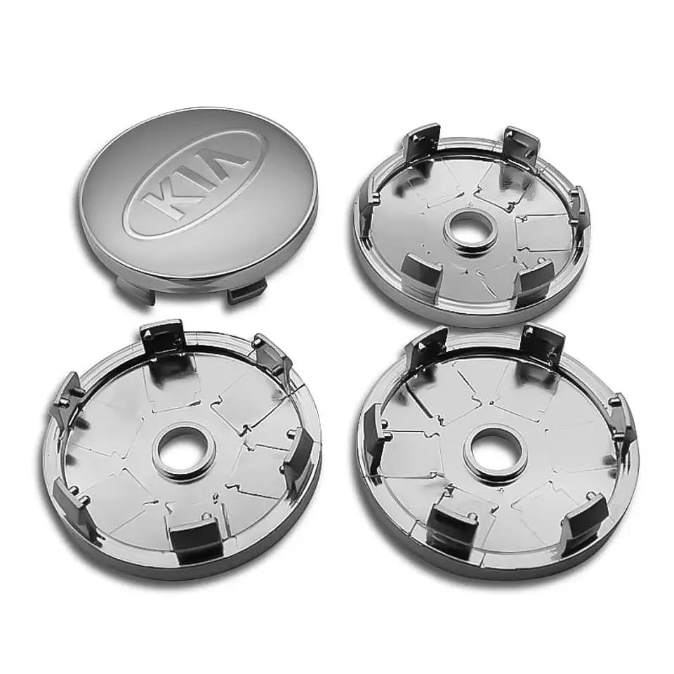 Set X4 Tapa centro de Llantas de autos kia 4