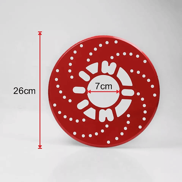 2 unids/set de cubierta de disco de freno de 26cm para freno de autos 17