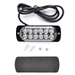 Barra de Luz LED estroboscópica de emergencia para autos amarilla - Miniatura 7