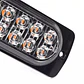 Barra de Luz LED estroboscópica de emergencia para autos amarilla - Miniatura 9
