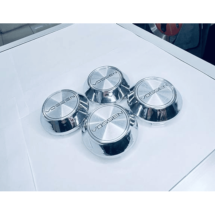 X4 Tapa centro de llantas de auto tunning conica Vossen 12