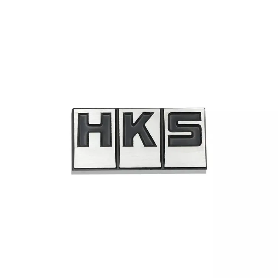 Emblema pegatina adhesivo metálico modelo HKS para autos 6