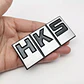 Emblema pegatina adhesivo metálico modelo HKS para autos - Miniatura 8