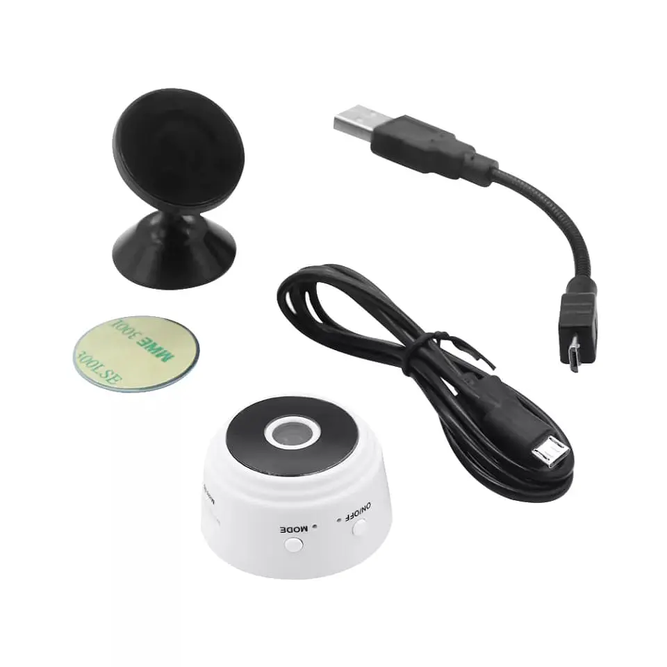 Mini cámara IP WiFi HD tipo espía con aplicación para celulares 2