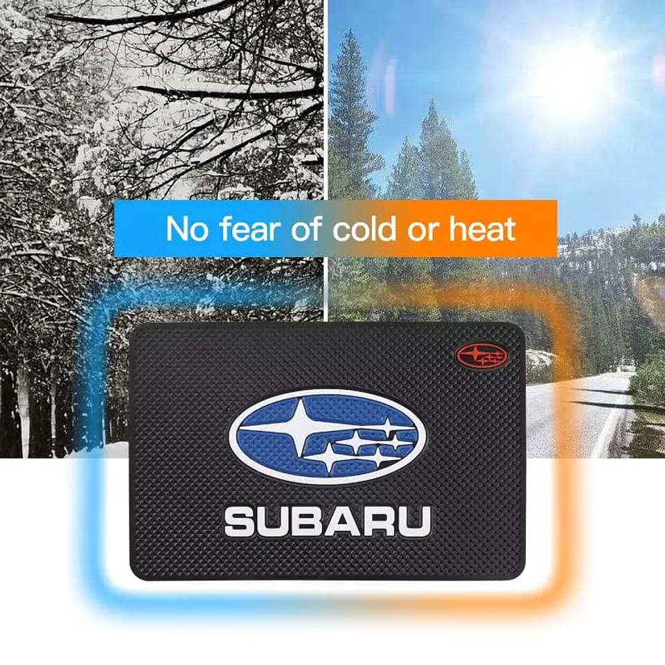 Alfombrilla antideslizante de Goma Soporte de Objetos subaru 4
