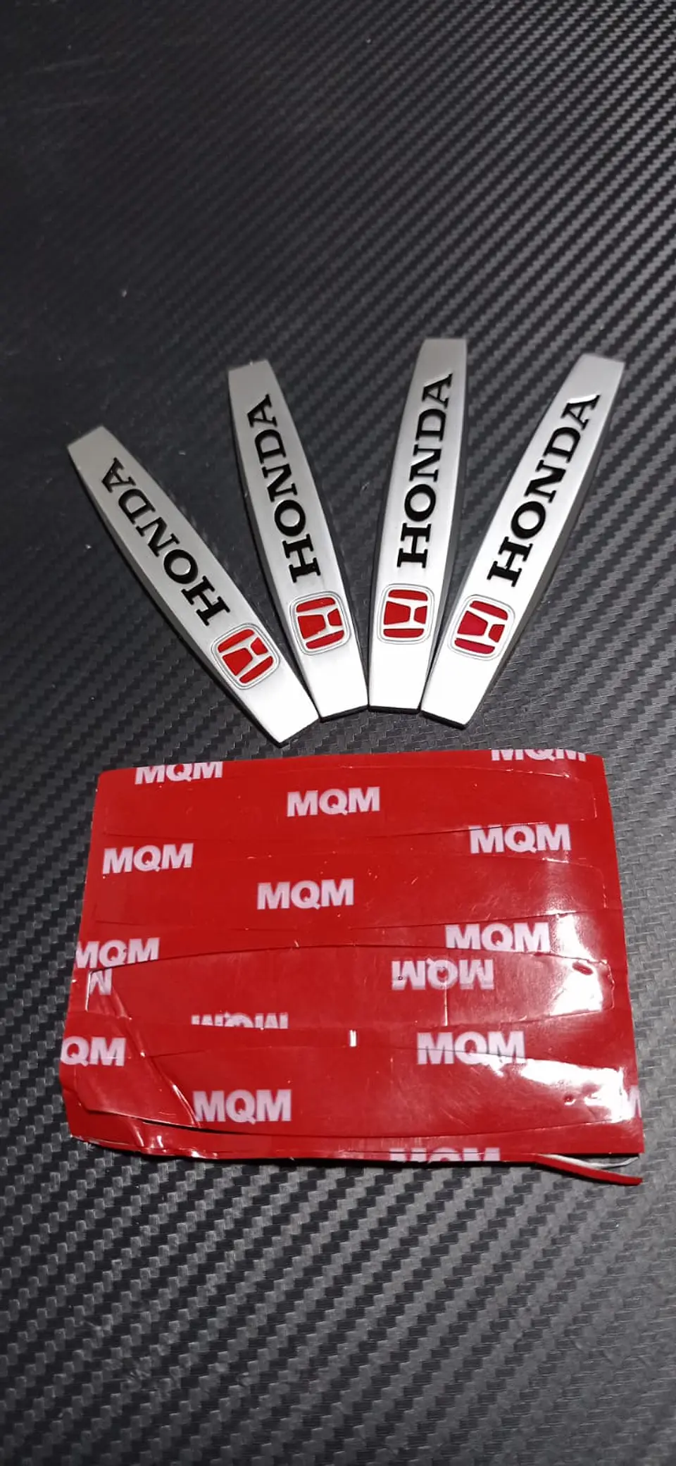Set Tope de puerta tope retrovisor tope de parachoques Honda Metalico 9