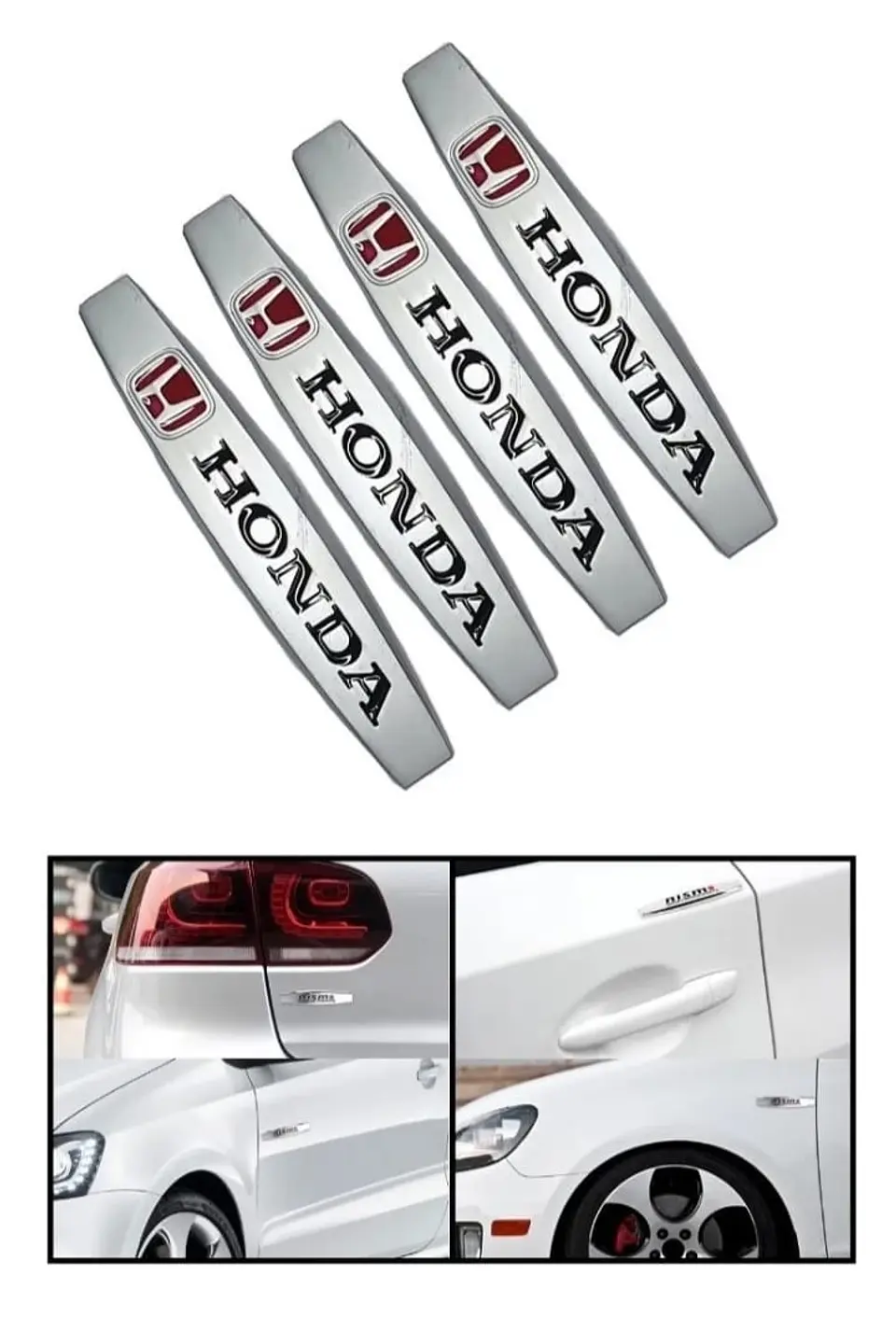 Set Tope de puerta tope retrovisor tope de parachoques Honda Metalico 12
