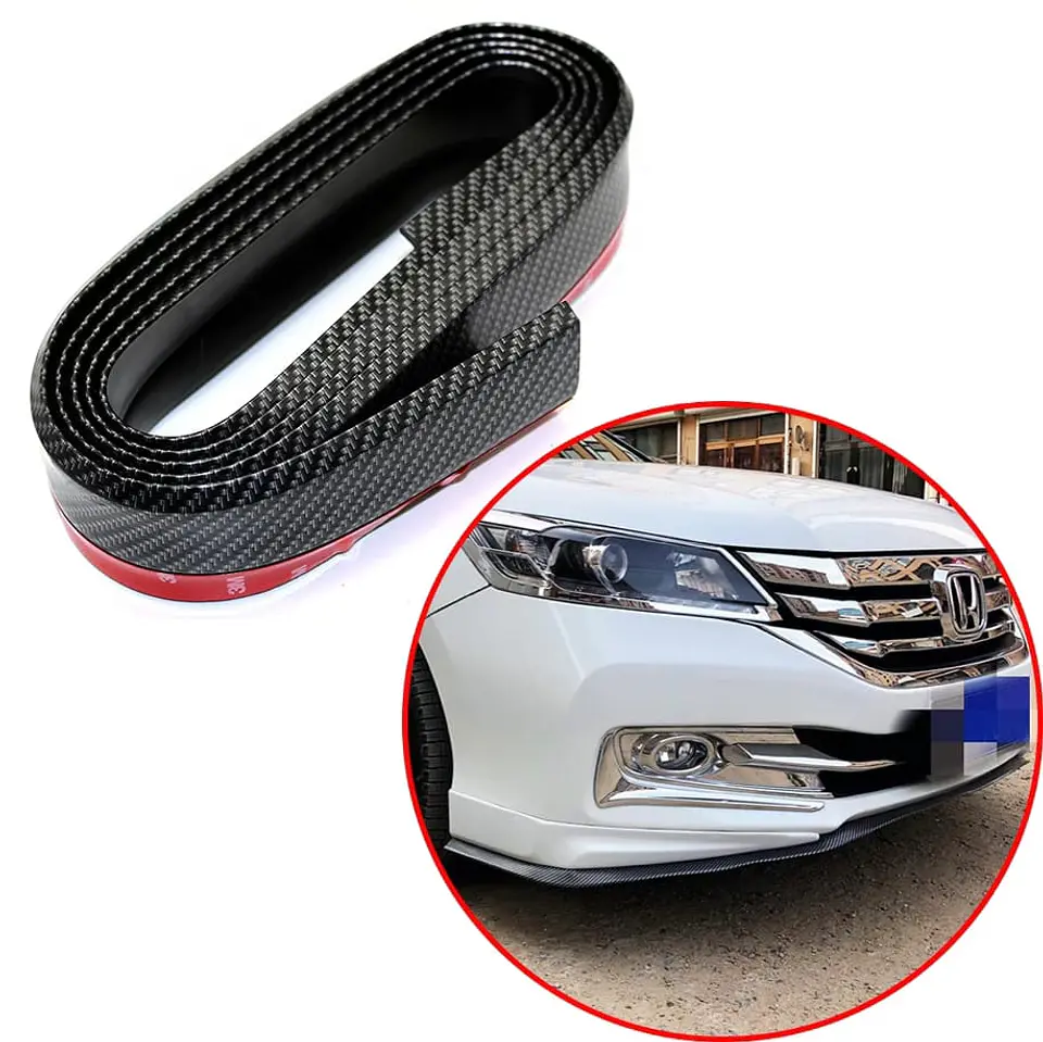 Lip Bumper goma para parachoques delantero tunning 2.5mts 3