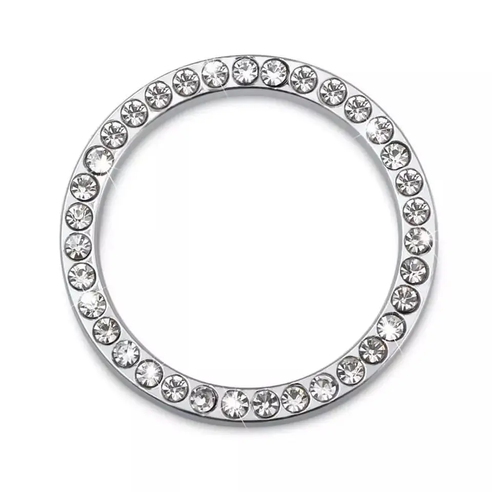 Anillo decorativo de diamantes de imitación para autos y SUV 14