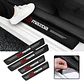 Cubre socalo pisaderas pegatina de fibra de carbono mazda - thumbnail 1