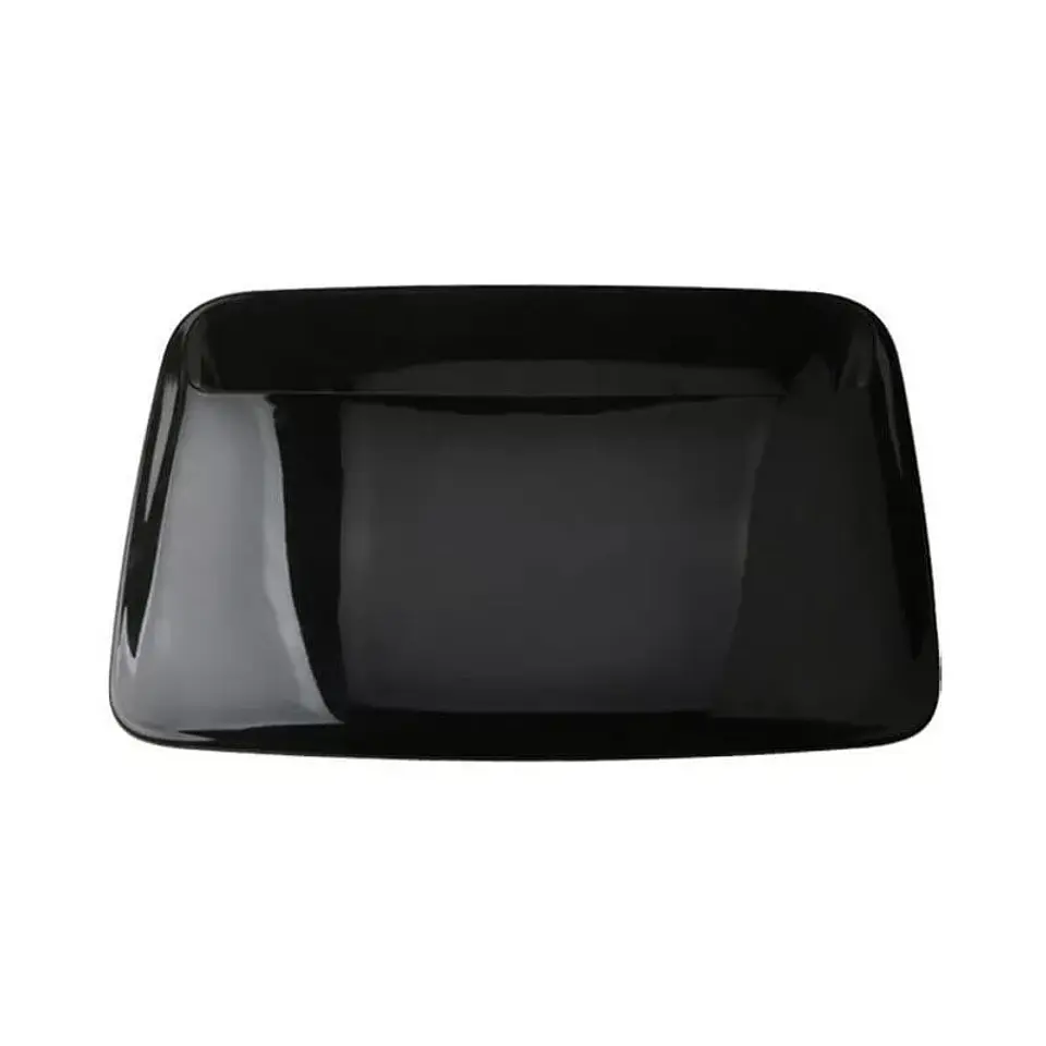 Toma de flujo aire para capot - autos decorativa negro brillante 11