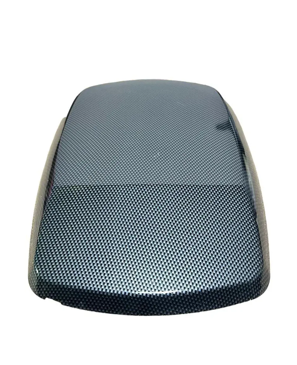 Toma de flujo de aire para capot de autos decorativa tunning Carbono 5