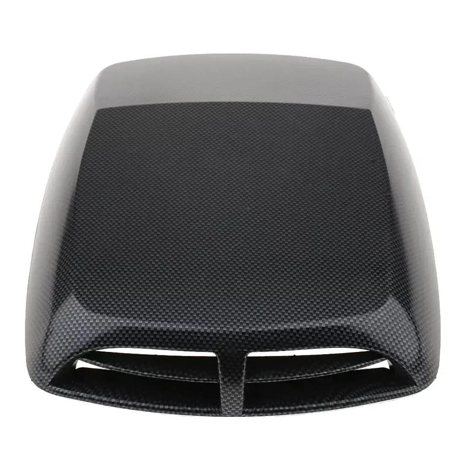 Toma de flujo de aire para capot de autos decorativa tunning Carbono 14