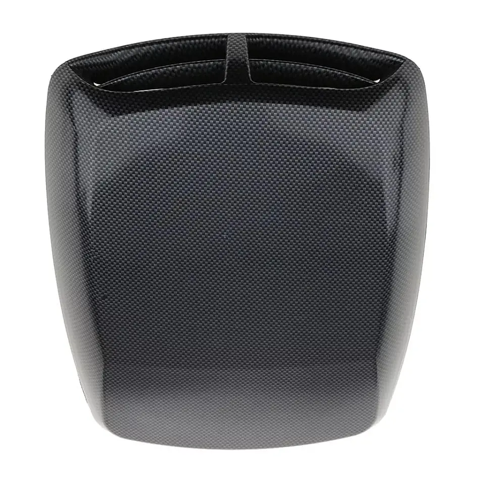 Toma de flujo de aire para capot de autos decorativa tunning Carbono 15