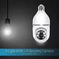 Camara para exteriores, Wifi visión nocturna, conexión a soquete de - Miniatura 2