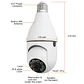 Camara para exteriores, Wifi visión nocturna, conexión a soquete de - Miniatura 12