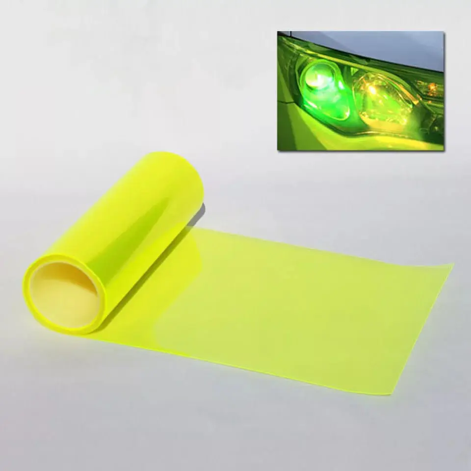 Vinilo adhesivo decorativo tunnig para focos de autos 1mtr x 30cm 3