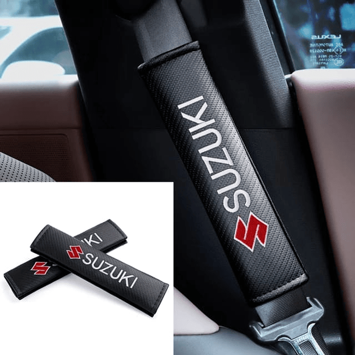 Cubierta protectora para cinturón de seguridad de autos, almohadillas para los hombros para Suzuki  1