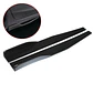 2 uds - faldón lateral 74,5 cm negro brillante divisores de cohete - Miniatura 5