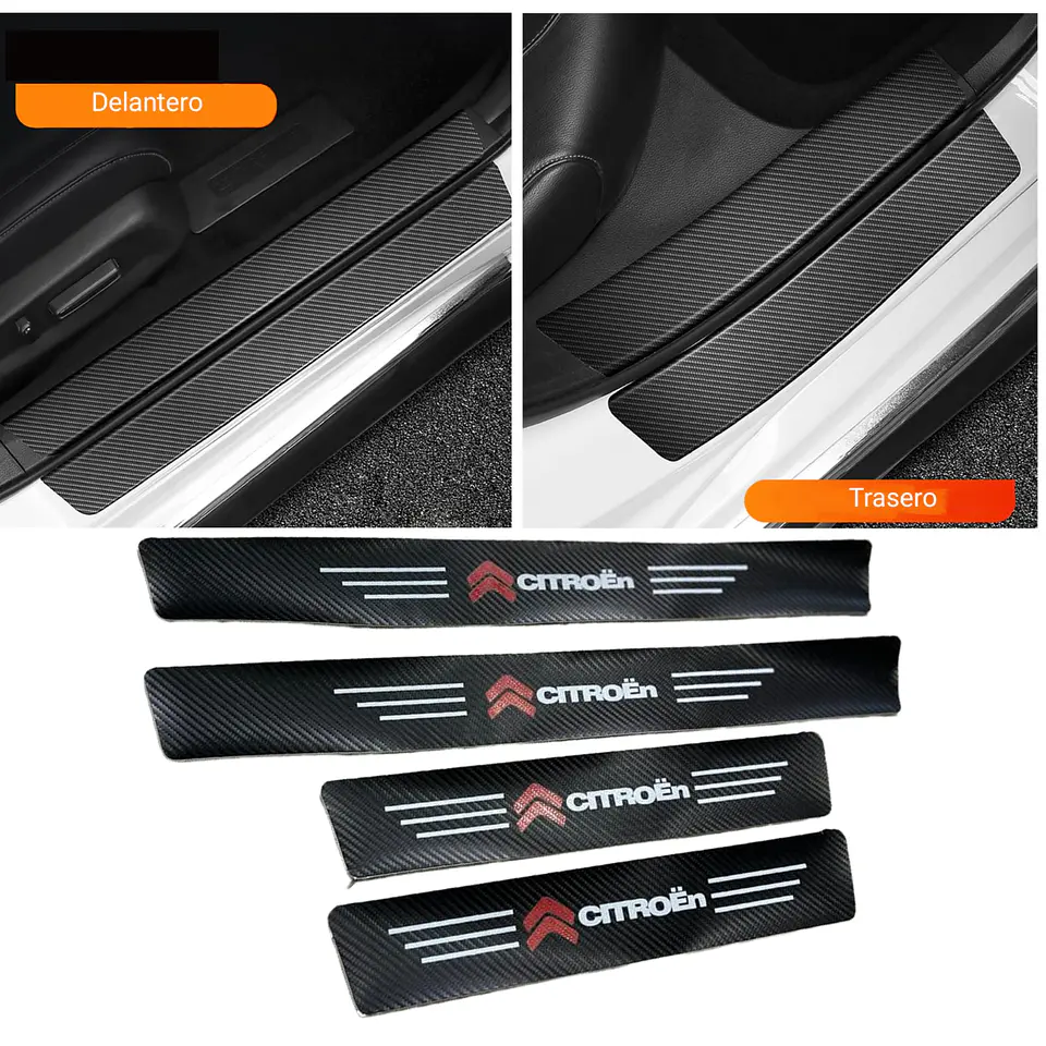 Set De 4 zócalos Para Las Cuatro Puertas del auto citroen 1