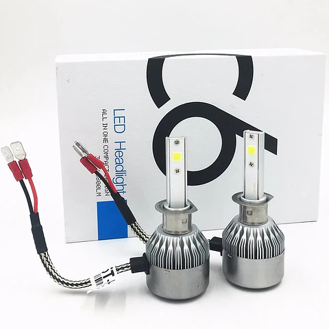 Ampolletas Turboled 7600lm 72watt modelos H1