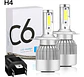 Ampolletas Turboled 7600lm 72watt modelos H4 - thumbnail 5
