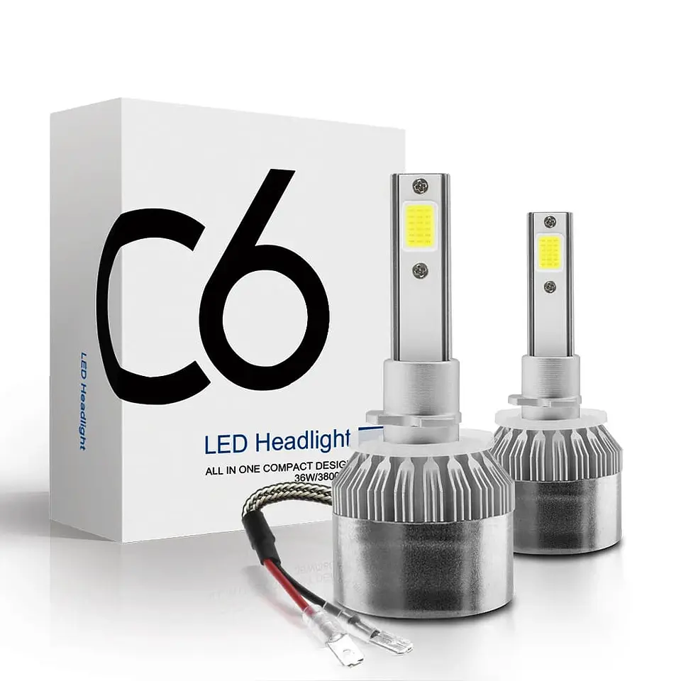 Ampolletas Turboled 7600lm 72watt modelos 880 881 1