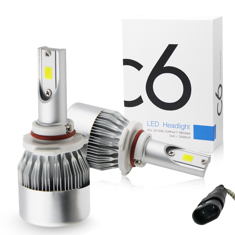 Ampolleta Led Headlight H1 H3 H4 H7 H11 H13 9005 9006 C6/360