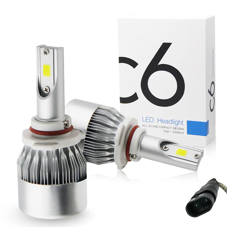 Ampolletas Turboled 7600lm 72watt modelos 9005 9006 1