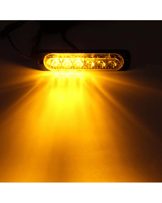 Barra de Luz LED estroboscópica de emergencia para autos,...