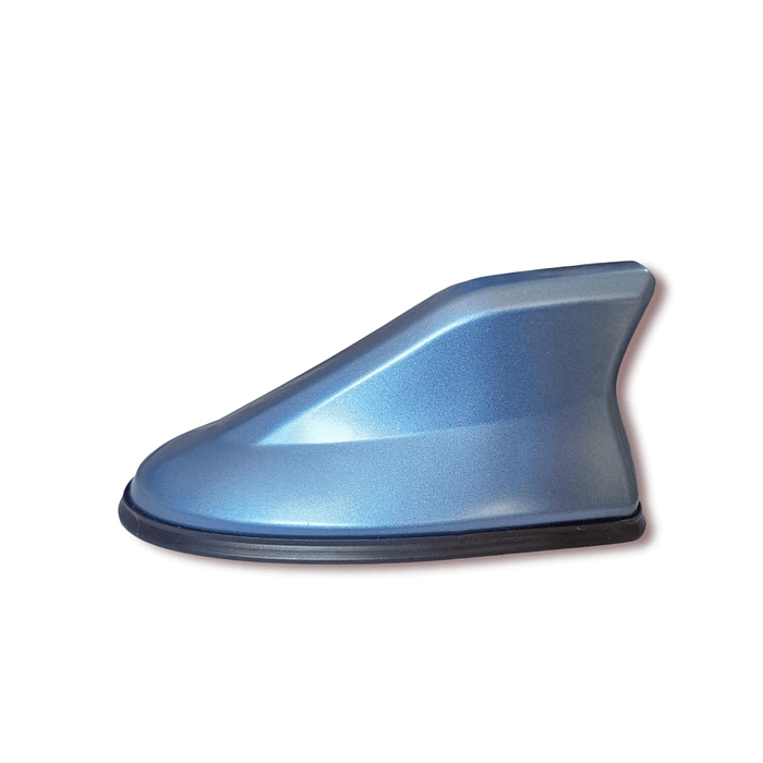 Antenas aleta de tiburón *Con Base Negra* tunning para autos camionetas y suv universal colores disponibles azul 1