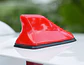 Antena aleta de tiburón Con Base Negra tunning ROJO - Miniatura 1