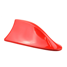 Antenas aleta de tiburón tunning para autos camionetas y suv universal colores disponibles rojo