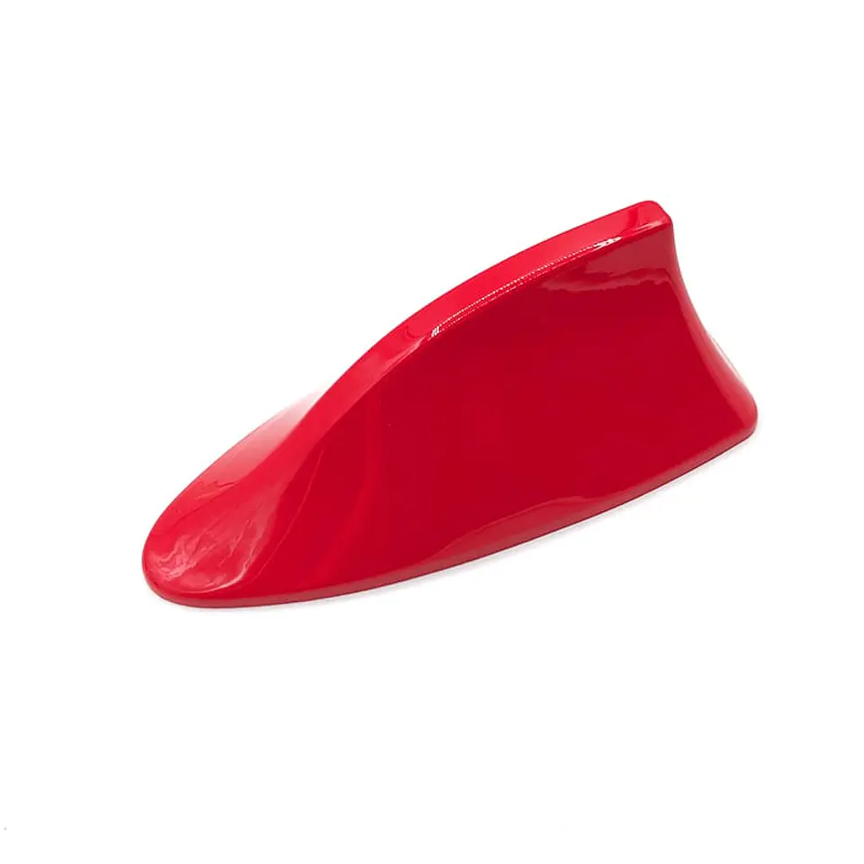 Antena aleta de tiburón Autos / Suv Rojo 3