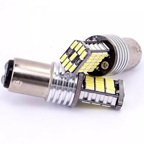 Par ampolletas LED doble contacto BAY15D 1157, 1020Lm freno
