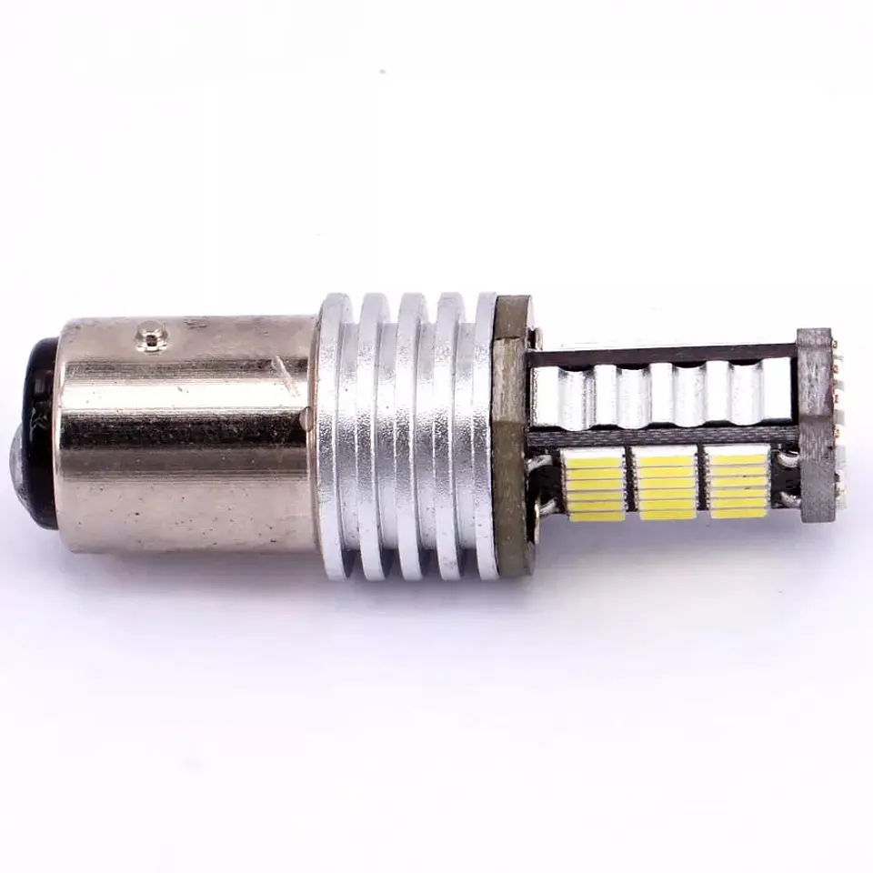 Par ampolletas LED doble contacto BAY15D 1157, 1020Lm freno 5